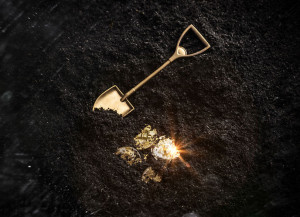 Virtual cryptocurrency mining concept